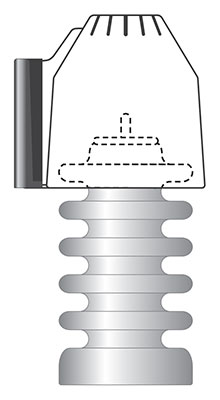 Installed on a Large Bushing