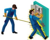 Insulated Rescue Hook in Action